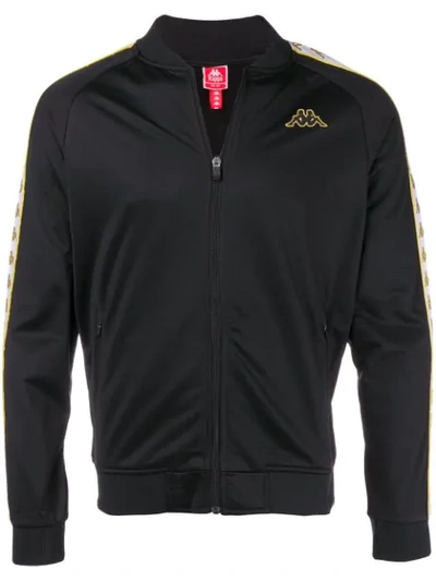 Kappa Banda Slim Fit Track Jacket In Black