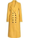 BURBERRY DOUBLE-BREASTED CASHMERE TAILORED COAT
