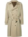 DOUBLET double-breasted trench coat