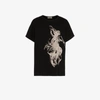 Yohji Yamamoto Naked Woman Print Cotton T Shirt In Black