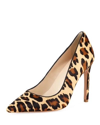 Sophia Webster Rio Leopard Animal-print High-heel Pumps In Natural Leopard