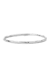Ippolita Skinny Hammered Sterling Silver Bangle In Sterling Silver