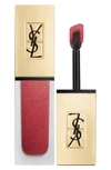 SAINT LAURENT TATOUAGE COUTURE METALLICS LIQUID LIPSTICK,L86097