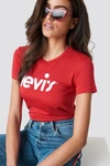 LEVI'S THE PERFECT TEE VALLEY GIRL - RED