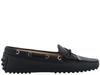 TOD'S GOMMINO LEATHER LOAFERS,10663865