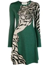 VALENTINO TIGER RE-EDITION DRESS