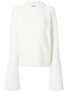 JIL SANDER BELL SLEEVES JUMPER