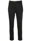 NINE IN THE MORNING NINE IN THE MORNING SLIM-FIT TROUSERS - BLACK