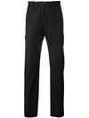NINE IN THE MORNING NINE IN THE MORNING SLIM TAILORED TROUSERS - BLACK