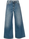 NINE IN THE MORNING NINE IN THE MORNING CROPPED DENIM JEANS - BLUE