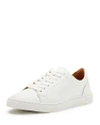 FRYE IVY TUMBLED LEATHER LACE-UP LOW-TOP SNEAKERS,PROD212480579