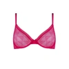 LES GIRLS LES BOYS PYRAMID MESH UNDERWIRED BRA