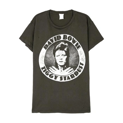 Madeworn David Bowie Black Cotton T-shirt