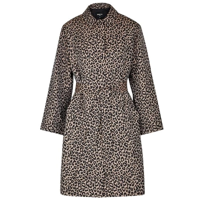 Paule Ka Leopard Jacquard Coat