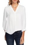 VINCE CAMUTO RUMPLE SATIN TOP,9199150