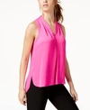 VINCE CAMUTO INVERTED-PLEAT TOP, CREATED FOR MACY'S