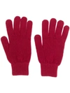 PAUL SMITH FITTED KNITTED GLOVES