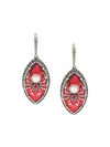 ALEXANDER MCQUEEN ALEXANDER MCQUEEN EMBELLISHED SPIDER EARRINGS - METALLIC