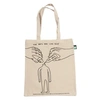 PLINTH DAVID SHRIGLEY CREATIVE HEALTH TOTE BAG - THE ARTS ARE LIKE GLUE