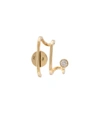 ANA KHOURI Gold Unit Diamond Amelie Earring,2375376129781186634