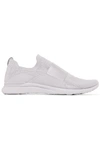 APL ATHLETIC PROPULSION LABS TECHLOOM BLISS MESH AND SATIN SLIP-ON SNEAKERS