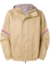 THOM BROWNE Oversized Mackintosh Jacket,MJO049A00249