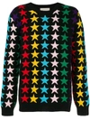 GUCCI RAINBOW STAR INTARSIA SWEATER,523016 X9U56