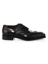 FERRAGAMO Bryant Lace-Up Leather Derbys