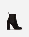 DOLCE & GABBANA SUEDE ANKLE BOOTS,CT0415A127580999