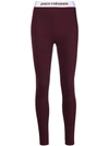 Rabanne Bodyline Logo-jacquard Stirrup Leggings