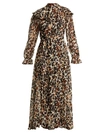 SONIA RYKIEL Leopard-print Maxi dress,1142240317