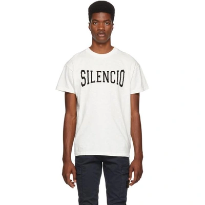 Nasaseasons White Silencio T-shirt