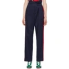 CHARLES JEFFREY LOVERBOY CHARLES JEFFREY LOVERBOY NAVY AND RED MILITARY TROUSERS