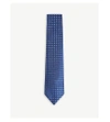 CHARVET Charvet silk square pattern tie