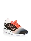 PUMA Pearl Cage Fade Leather Sneakers