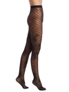 WOLFORD Helena Floral Net Tights