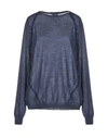 Ballantyne Sweaters In Dark Blue