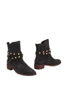 SEE BY CHLOÉ SEE BY CHLOÉ WOMAN ANKLE BOOTS DARK BROWN SIZE 9 CALFSKIN,11546045WM 7