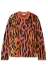 STELLA MCCARTNEY Brushed mohair-blend jacquard sweater