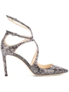 JIMMY CHOO JIMMY CHOO LANCER 85 PUMPS - GREY