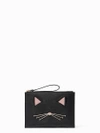 KATE SPADE cat's meow medium bella pouch,098687244374