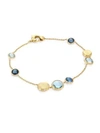 MARCO BICEGO WOMEN'S JAIPUR 18K YELLOW GOLD & TOPAZ STATION BRACELET,400098202471