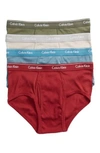 CALVIN KLEIN 4-Pack Cotton Briefs,U4000