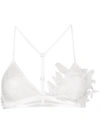 YES MASTER EMBROIDERED SHEER BRA