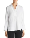 NIC AND ZOE NIC+ZOE FLOWING EASE COLLARED TOP,F181675