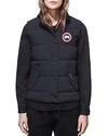 Canada Goose Freestyle Quilted Shell Down Vest In Navy