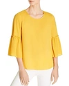 LE GALI ELINA BELL-SLEEVE BLOUSE - 100% EXCLUSIVE,BF8B36-28