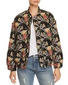 IRO.JEANS IRO. JEANS AMOUR FLORAL BOMBER JACKET,WP08AMOUR