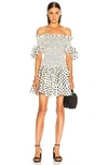 CAROLINE CONSTAS CAROLINE CONSTAS KENNIE DRESS IN WHITE