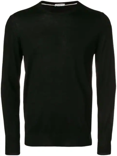 Paolo Pecora Crewneck Sweater In Black